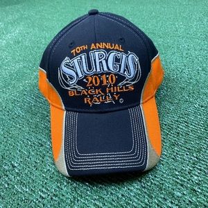 Sturgis Black Hills Rally Harley Davidson Style Adjustable Hat
